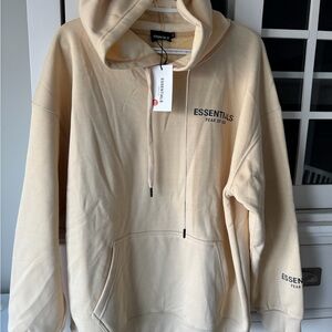 Cream Hoodie